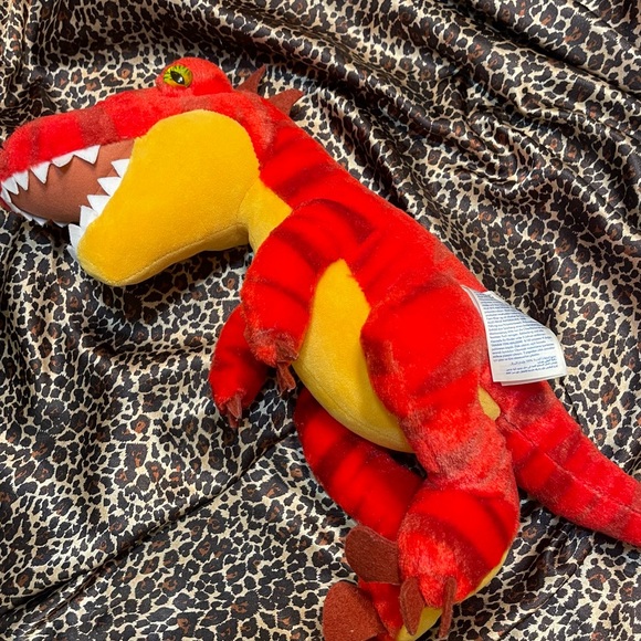 Build-A-Bear Red Raptor Stuffed Animal - Picture 5 of 16